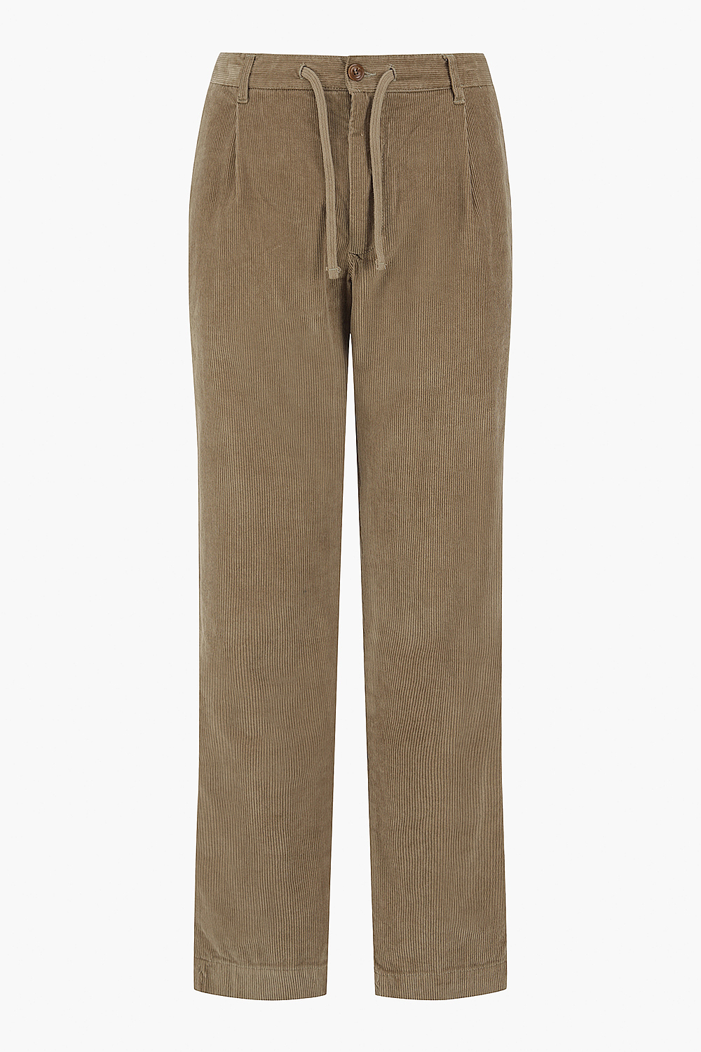 TANKER 코튼 코듀로이 드로우스트링 스트레이트 팬츠 BE5610303